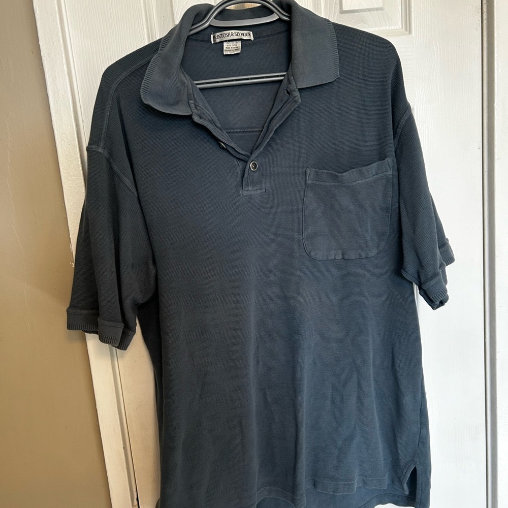 Men's Blue Polo Shirt
